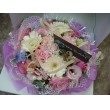 山口県岩国市双葉園の花　ケーキアレンジメント♪～ＰＩＮＫ～