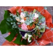 山口県岩国市双葉園の花　シック・ラウンドブーケ
