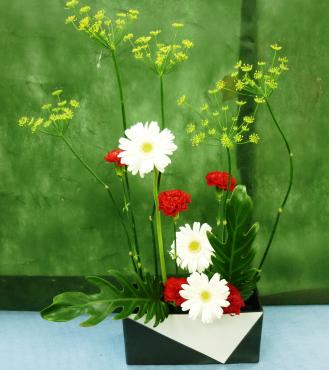生け花教室♪｜「双葉園」　（山口県岩国市の花キューピット加盟店 花屋）のブログ